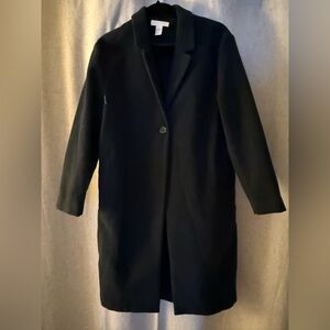 H&M Classic Navy Trench Coat